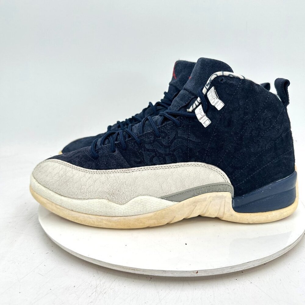 Nike Air Jordan 12 PRM Men Sz 11 BV8016 445 International Flight Blue White Shoe